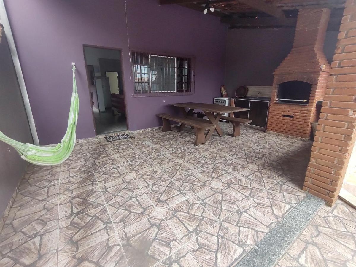 Casa temporada Peruibe 1200m praia com Wi-Fi Peruíbe Exterior foto